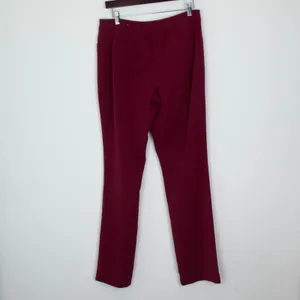Maurices Womens Straight Leg Career Dress Pants Size 5/6 Red‎ Corpcore Office thumbnail 5