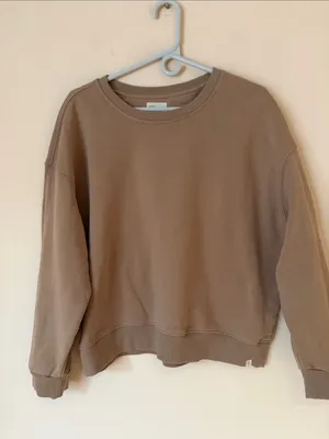 Tkees Air Whipped tan crewneck sweatshirt thumbnail 2