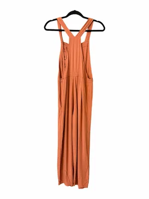 Universal Threads Side-Button Wide-Leg Cropped Overalls Jumpsuit thumbnail 2