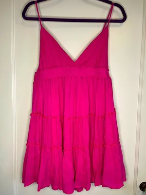 Cotton candy LA mini dress thumbnail 1