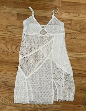 For Love And Lemons White Cover Up Medium thumbnail 3