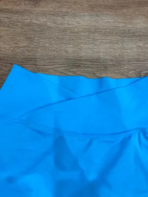 Amazon Blue crossover biker shorts thumbnail 2