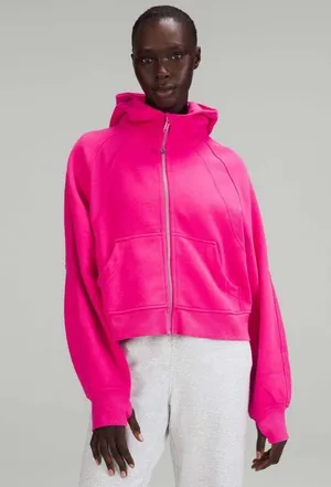 Lululemon Sonic Pink Full-Zip Scuba thumbnail 1