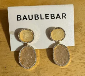 Baublebar Krystal Druzy Drop Earrings thumbnail 1