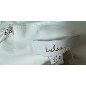 Lulus White Wedding Bridal Dress Size S thumbnail 6