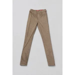 GUESS Ultra High Rise Cropped Skinny Pants Women’s Size 27 Taupe Brown Stretch thumbnail 14