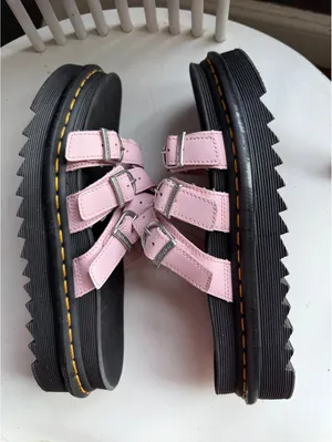 Dr. Martens Pink Triple Strap Sandals - Size 9 thumbnail 7