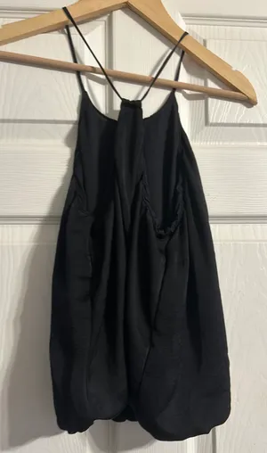 SAKI Silver Going Out Top Black Size M thumbnail 2