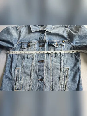 Lucky‎ Brand Light Blue Classic Denim Jacket Size M thumbnail 4
