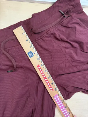 Lululemon Dance Studio Jogger in Red Merlot Women’s Size 10 thumbnail 7