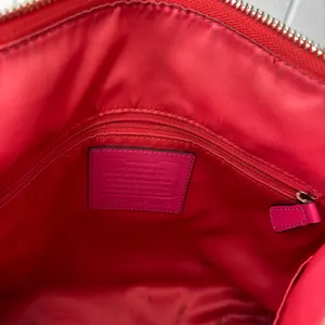 Coach‎ Vintage Daisy Spectator Tan Orange Pink Crossbody Bag thumbnail 5