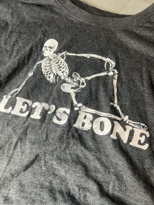 Halloween Shirt Gray Size XL thumbnail 2