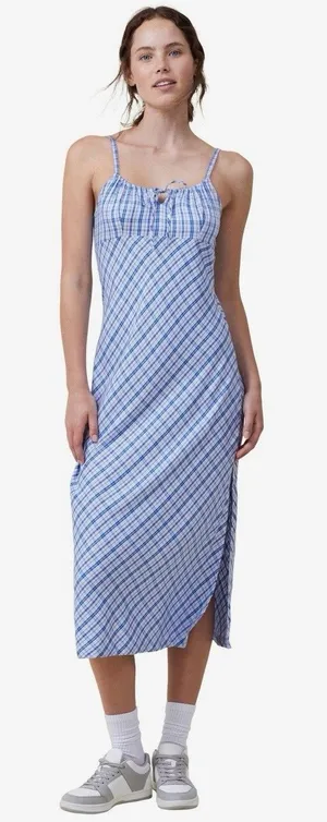 Cotton On Women Reece Midi Slip Dress, M thumbnail 1