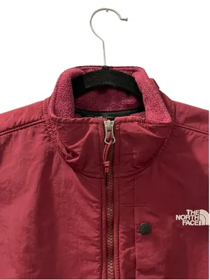 The North Face Tundra RTO 1/2 Zip Fleece Pullover Burgundy Maroon Women's Size L thumbnail 4
