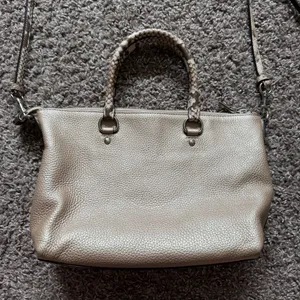 Coach Mini Emma Satchel S38877 Rose Gold Metallic Crossbody thumbnail 4