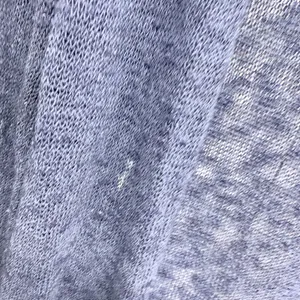Ann Taylor LOFT‎ Sweater Women Large Blue Open Front Long Sleeve Knit Cardigan thumbnail 4