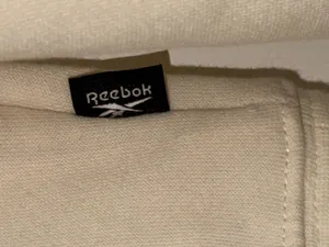 Reebok Cream Sweatshirt with Maroon RBK Logo thumbnail 4