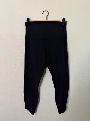Lululemon Align Pant 25" *Petal‎ Black Womens Size 8 thumbnail 5