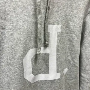 Diamond Skateboards Gray White Logo Pullover Fleece Hoodie Large L NWT Skater thumbnail 2