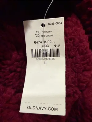 NWT Old Navy loose cozy Sherpa sweatshirt size large . thumbnail 6