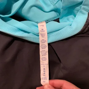 lululemon athletica Black and Teal Boot Cut Pants thumbnail 6
