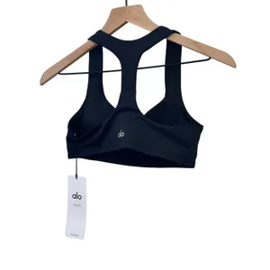 ALO AIRLIFT AIRLIFT ADVANTAGE RACERBACK BRA Black Size S NWT thumbnail 5
