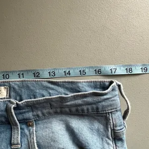 Madewell The Perfect Vintage‎ Jean Light Wash Raw Hem Denim NB068 Womens 32P thumbnail 7