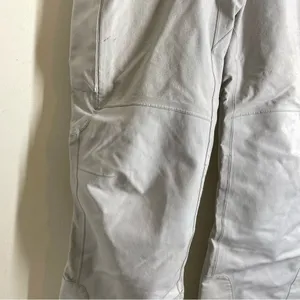 Patagonia Vintage Powderkeg Shell Ski Pants Waterproof White size 8 women’s thumbnail 6