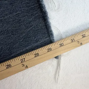 Zara‎ Sz 0 Jeans Wide Leg Raw Hem High Waisted Rise Light Wash Women's Baggy thumbnail 12