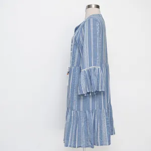Tommy Bahama - Just Beachy‎ Striped Tiered Dress thumbnail 6