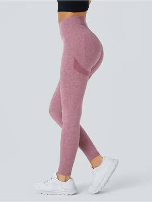 Halara 07HBB.- OneForm Seamless Flow High Waisted Booty Scrunch Leggings. thumbnail 5
