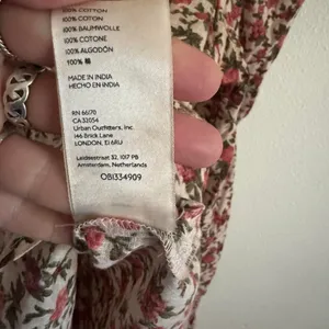 Free People Meant to Be Vintage Floral Boho Romantic Long Sleeve Blouse L thumbnail 4