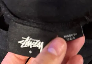 Stüssy 8 ball black long sleeve thumbnail 4