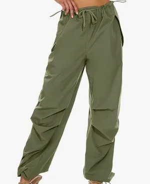 Amazon HORSSLE Parachute Pants Cargo Pants thumbnail 1