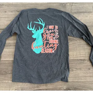 Girlie Girl Originals Women's Gray Long Sleeve Graphic T-Shirt Size M‎ thumbnail 5