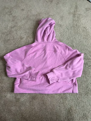 Lululemon Scuba Oversized Half-Zip Hoodie *Plush Heathered Dahlia Mauve thumbnail 6
