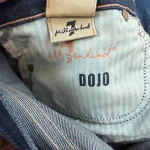 7 For All Mankind 7FAMK Dojo Crop Jeans Medium Wash Size 27 thumbnail 8
