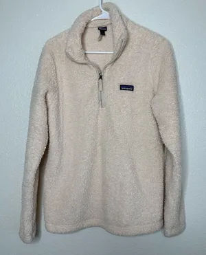 Patagonia Women's‎ Los Gatos 1/4 Zip Pullover Jacket Large thumbnail 1