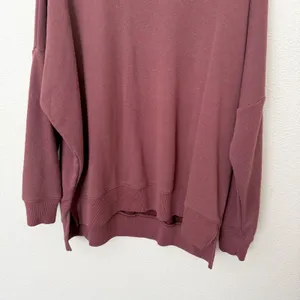 [Aerie] Oversized Fleece Turtleneck Sweater Pullover Sweatshirt Cozy Sz Small S thumbnail 6