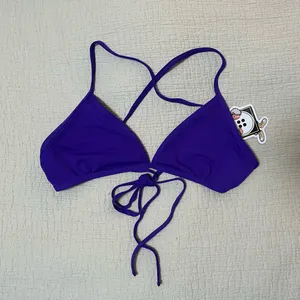 JOLYN Triangle Bikini Top - Purple thumbnail 3
