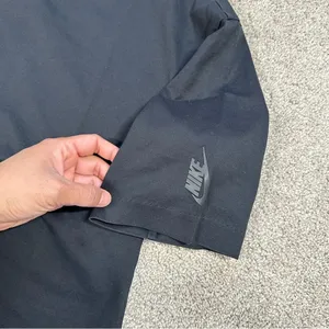 Nike Women’s Short Sleeve Cotton Shirt Top Crewneck in Black XS thumbnail 10