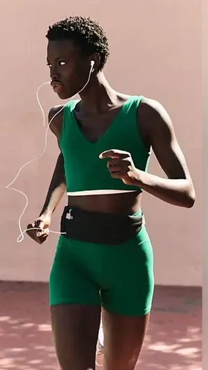 NWT FP Movement Never Better Crop In green Heritage Sold Out Color $58 Retail thumbnail 3