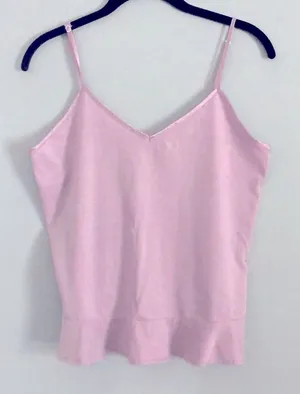 Victoria’s Secret peplum ruffle cami thumbnail 1