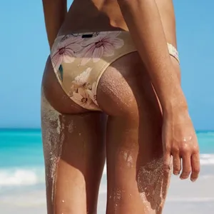 Triangl coco floral bikini bottom Tan Size XS thumbnail 2