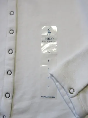 NWT Polo Ralph Lauren Logo Flag French Terry Cardigan in White Sweater S thumbnail 6