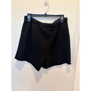 Frank & Eileen Pearl Favorite Sweatshorts Black Cotton Raw Hem LAB635TF thumbnail 8