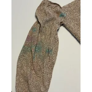 Altar'd State Mini Dress Women XS Tan Floral Smocked Tiered Balloon Sleeve thumbnail 11