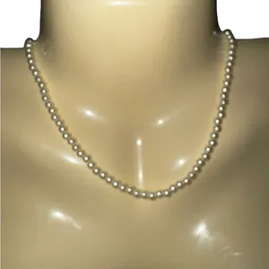 Elegant Faux Pearl Necklace thumbnail 1