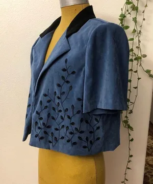 Alfred dunner women's jacket with embroidery thumbnail 3
