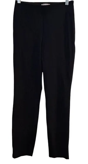 H&M Women's Navy Blue Dress Pants Size 2 Straight Leg Workwear‎ thumbnail 1